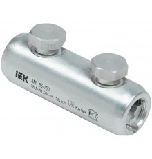 Гильза алюминиевая механическая со срывными болтами АМГ 35-150 до 35 кВ  UZA-29-S35-S150-35  IEK