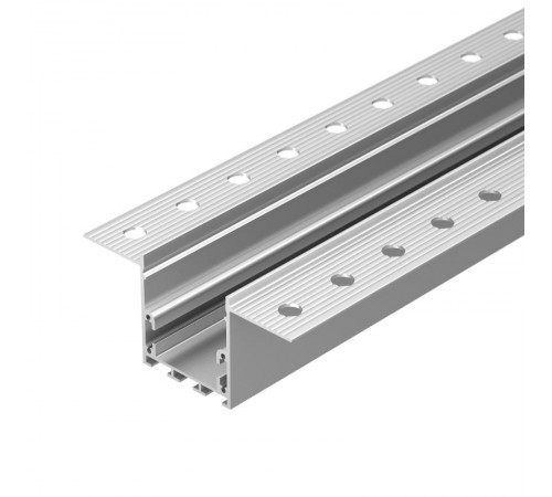 Профиль с экраном SL-LINIA32-FANTOM-2500 ANOD+FROST (Arlight, Алюминий)  031374  Arlight