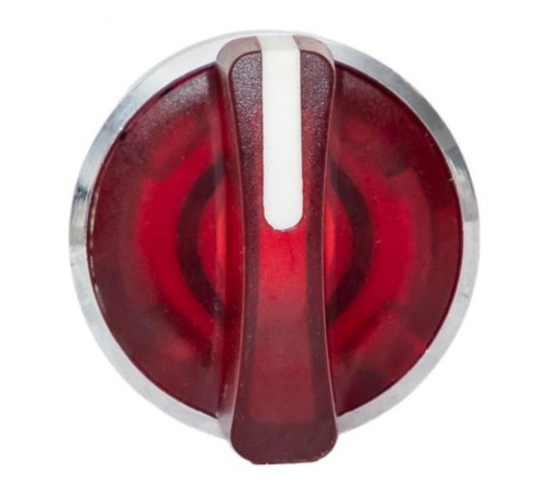 Исполнительный механизм переключателя ХB4 красный на 3 положения возвратный без фиксации, с подсветкой с короткой ручкой EKF PROxima    XB4BD3L-R   