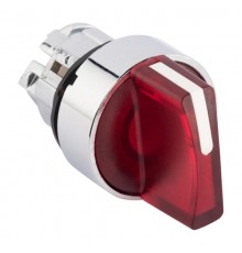 Исполнительный механизм переключателя ХB4 красный на 2 положения возвратный без фиксации, с подсветкой с короткой ручкой EKF PROxima    XB4BD2L-R   