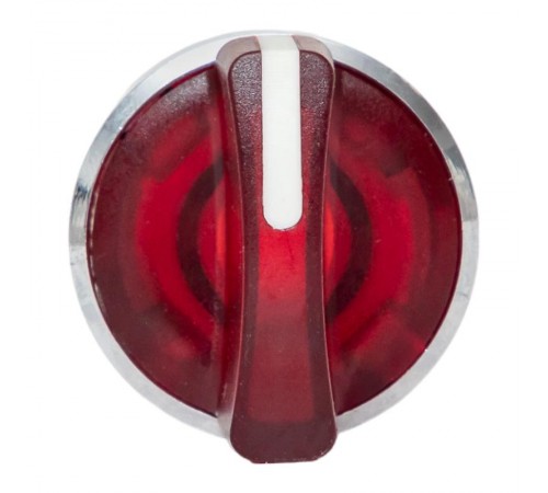 Исполнительный механизм переключателя ХB4 красный на 3 положения возвратный без фиксации, с подсветкой с короткой ручкой EKF PROxima    XB4BD3L-R   