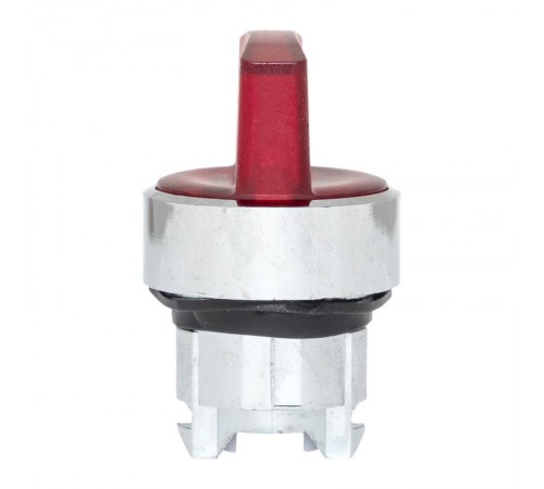 Исполнительный механизм переключателя ХB4 красный на 3 положения возвратный без фиксации, с подсветкой с короткой ручкой EKF PROxima    XB4BD3L-R   