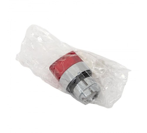 Исполнительный механизм переключателя ХB4 красный на 3 положения возвратный без фиксации, с подсветкой с короткой ручкой EKF PROxima    XB4BD3L-R   