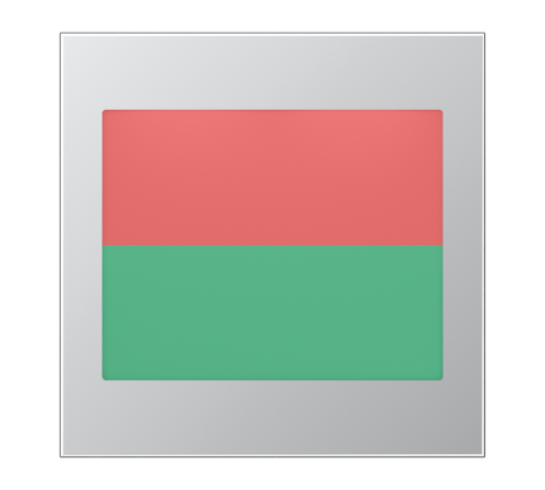 Крышка LED сигнального света для блока SV539LED; алюминий  AL2539-2LEDRG  Jung