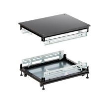 Крыша основание сплошные IT-CQE 800x600, RAL9005  RBIT806S  DKC