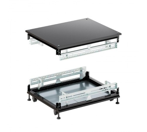 Крыша основание сплошные IT-CQE 800x800, RAL9005  RBIT808S  DKC