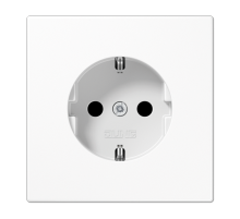 Штепсельная розетка SCHUKO 16A, 250V~ с защитой от детей LS1521KIWW Jung