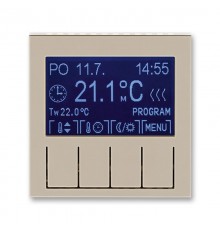 ABB Levit Кофе макиато / белый Терморегулятор универсальный программируемый  3292H-A10301 18  2CHH911031A4018  ABB