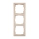 SUNO Рамка декоративная универсальная 3-постовая Цвет "Песочный"  721533  Legrand