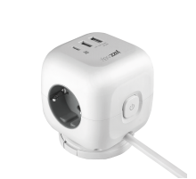 Удлинитель EC-03U-150-wh (3 x 1,5) заземл., выкл.  .5060616  Jazzway