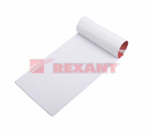 Маркеры самоклеящиеся МС-4 белые под маркер  07-6204  REXANT