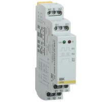 Импульсное реле ORM. 2 конт. 12-240 В AC/DC  ORM-02-ACDC12-240V  IEK