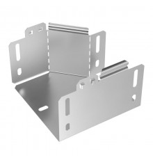 Переходник правый Стандарт INOX (AISI 304) 150х100х100  PR16.5722  Промрукав