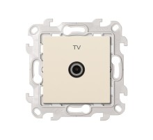 Simon 24 Сл. кость ТВ розетка проходная  2410475-031  Simon