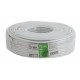 ЭРА Кабель коаксиальный RG-6U, 75 Ом, CCS/(оплётка Al 64%), PVC, цвет белый, бухта 100 м, SIMPLE  Б0044597  ЭРА
