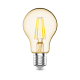 Лампа светодиодная Basic Filament А60 4,5W 300lm 2200К Е27 golden LED 1/10/40  1021245  Gauss