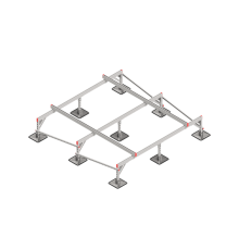 Опорная конструкция для установки оборудования TECHNORAPTOR STEELFOOT 2500х2500  KM-TR-STF-SSEI-2500-2500  КМ - профиль