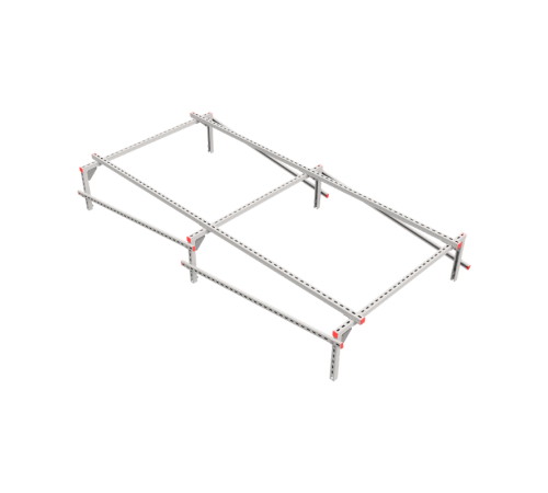 Опорная конструкция для установки оборудования TECHNORAPTOR 1500х3000 тип 4  KM-TR-SSEI-1500-3000-4  КМ - профиль