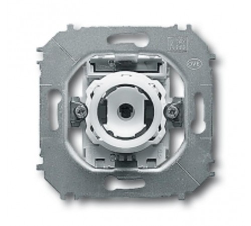 Механизм 1-клавишной, 1-полюсной кнопки (НО контакт/НЗ контакт), с N-клеммой, 10А 250В, серия impuls  1413-0-0897   2CKA001413A0897  ABB