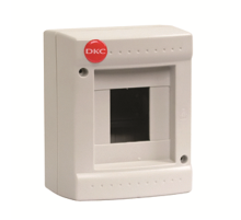 Щиток настенный без дверцы, 4 модуля, IP40  83604  DKC