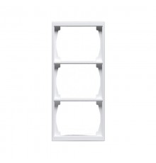 Рамка 3-постовая, 100мм серия Impressivo, белый  1723F100-84   2TKA000369G1  ABB