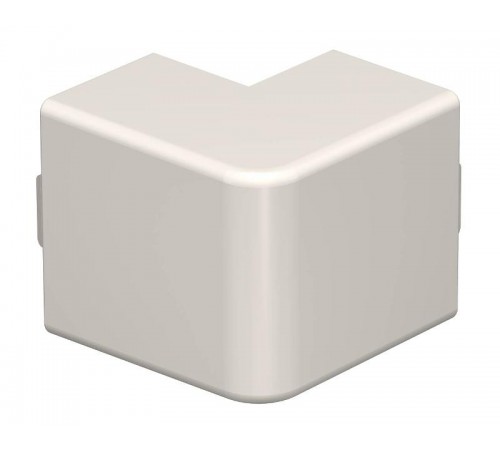 Крышка внешнего угла кабельного канала WDK 30x45 мм (ПВХ,кремовый) (WDK HA30045CW)  6160689  OBO Bettermann