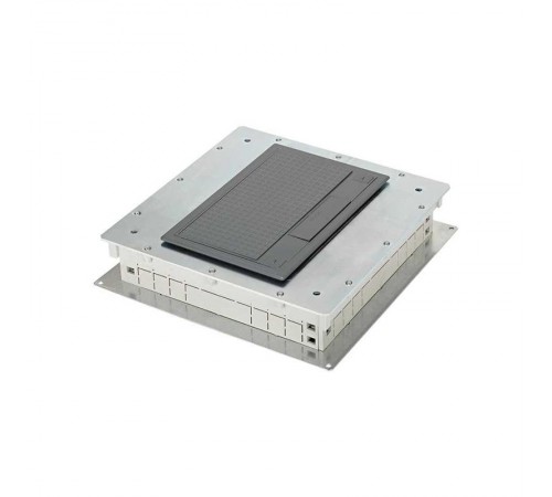 Simon Connect Монтажная коробка под люк в пол на 4 S-модуля, в бетон, глубина 75-90 мм, металл  G400  Simon