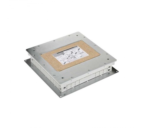 Simon Connect Монтажная коробка под люк в пол на 4 S-модуля, в бетон, глубина 75-90 мм, металл  G400  Simon