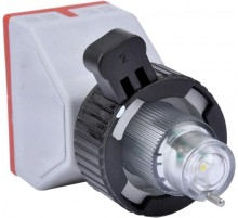 Взрывозащищенный контактный блок. кнопка с индикацией. 20-250V. 1NC  2366.127.301  DKC