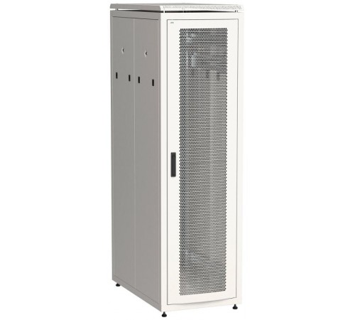 Шкаф сетевой 19" LINEA N 47U 600х1000 мм перфорированная передняя дверь серый  LN35-47U61-P  ITK