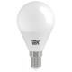 Лампа светодиодная LED 9Вт 230В 4000К E14 шар  LLE-G45-9-230-40-E14  IEK