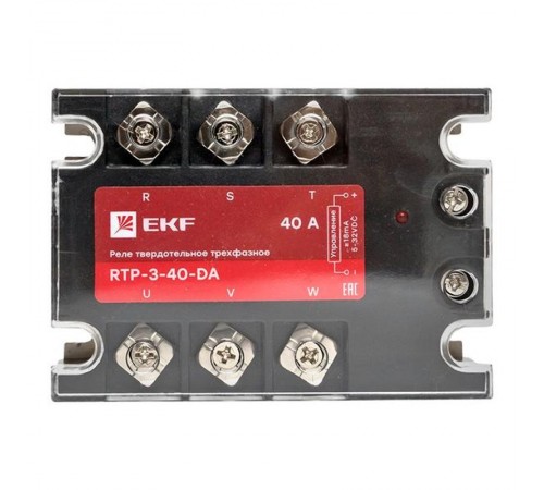 Реле твердотельное трехфазное RTP-40-DA PROxima  rtp-3-40-da  EKF