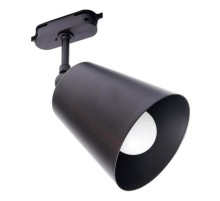 Светильник светодиодный трековый AL158 под лампу E27, черный  41071  Feron