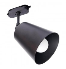 Светильник светодиодный трековый AL158 под лампу E27, черный  41071  Feron