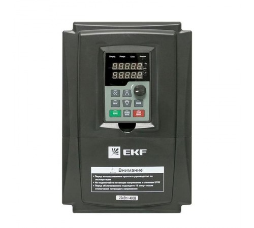 Преобразователь частоты 18/22кВт 3х400В с торм. модулем VECTOR-100 PROxima  VT100-018-3B  EKF