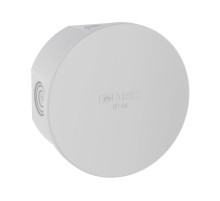 Коробка распределительная с кабельными вводами. IP44. д.80х40мм  53600  DKC