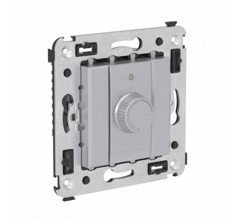 Диммер поворотный в стену, "Avanti", "Закаленная сталь"  4404133  DKC