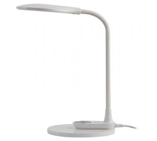 Светильник настольный NLED-498-10W-W светодиодный с основанием белый  Б0052774  ЭРА