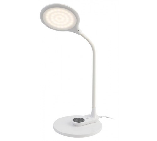 Светильник настольный NLED-498-10W-W светодиодный с основанием белый  Б0052774  ЭРА
