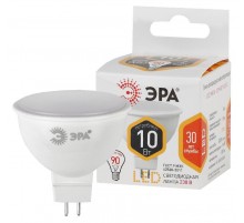 Лампа светодиодная LED MR16-10W-827-GU5.3  Б0032995  ЭРА