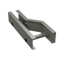 Переходник левосторонний H100, 400/300, стеклопластик  GLL14030R  DKC