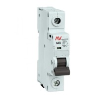 Выключатель нагрузки AVN 1P 63A AVERES  avn-1-63-av  EKF