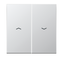 Двойная клавиша с символами "стрелки" для балансирных механизмов выключателей (кнопок), в комплекте с CD95HP (крепежный элемент), возможно IP44; метал