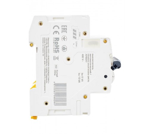 Выключатель автоматический трехполюсный M06N 3P D 63А 6кА ARMAT  AR-M06N-3-D063  IEK