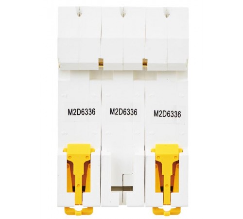 Выключатель автоматический трехполюсный M06N 3P D 63А 6кА ARMAT  AR-M06N-3-D063  IEK