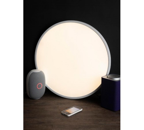 Умный потолочный светильник 600 мм 45W EKF Connect  sclwf-600-cct  EKF