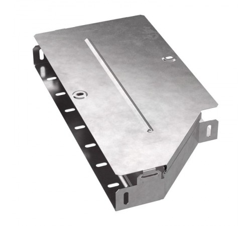 Переходник левый с крышкой Стандарт 400х300х50   PR16.0685  Промрукав