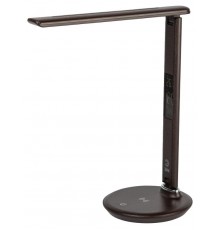 Настольный светильник NLED-505-10W-BR светодиодный коричневый  Б0057201  ЭРА