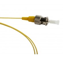 Пигтейл FPT-B9-9-ST/AR-1M-LSZH-YL волоконно-оптический SM 9/125 (OS2), ST/APC, 1 м, LSZH  27904  Hyperline
