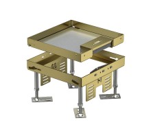 Кассетная рамка RKSN2 ном.размер 4 200x200 мм (латунь) (RKSN2 4 MS 25)  7409204  OBO Bettermann